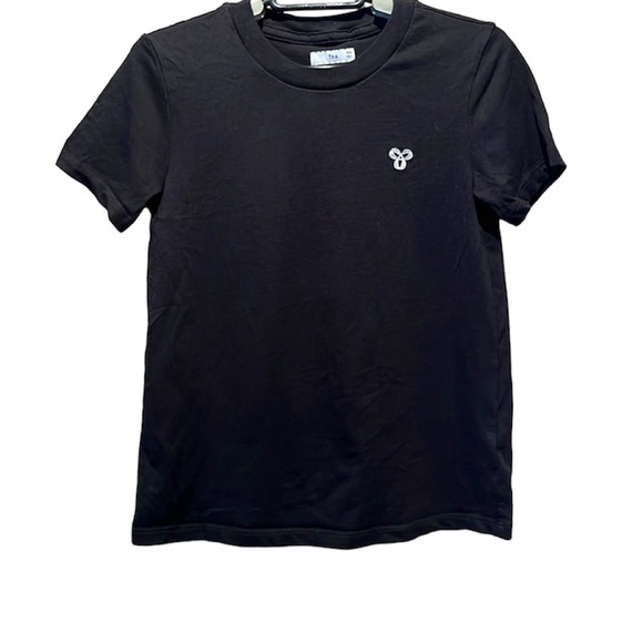 Aritzia TNA Women’s Black TNA Logo Tee Shirt Size XXS - Picture 1 of 7